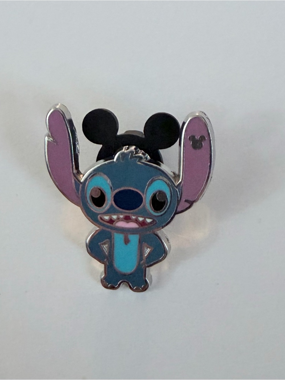 Disney Hidden Mickey Stitch Emotions Excited Pin